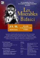 Obec Komařice - pozvánka na zájezd na muzikál Bídníci