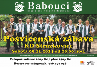 Strážkovické posvícení s Babouky - KD Strážkovice