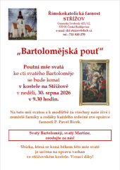 Římskokatolická farnost Střížov - Bartolomějská pouť