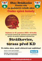 Obec Strážkovice - Česko zpívá koledy