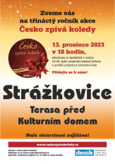 Obec Strážkovice - Česko zpívá koledy