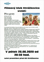 Letní promítání ve Strážkovicích - pátek 07.08.2020