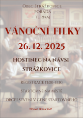 Obec Strážkovice - Vánoční turnaj v karetní hře FILKY