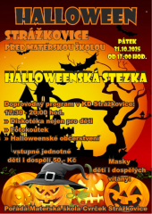 Mateřská škola Cvrček Strážkovice - Halloweenská stezka