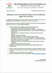 Mateřská škola Cvrček Strážkovice