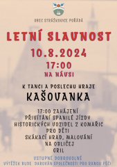 Obec Strážkovice - Letní slavnost