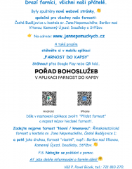 Římskokatolická farnost Střížov - Oznámení