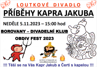 Loutkové divadlo - Příběhy kapra Jakuba