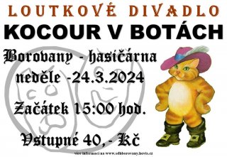 Loutkové divadlo - Kocour v botách