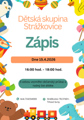 Dětská skupina Strážkovice - Zápis 2026