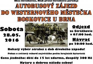 Výlet do westernového městečka Boskovice u Brna