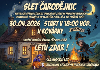 Slet čarodějnic - Čarodějnický průvod 2026