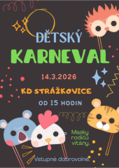 Dětský karneval - KD Strážkovice