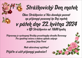 Obec Strážkovice - Strážkovický Den matek
