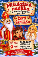 Obec Strážkovice - představení nejen pro děti - Čertí školička