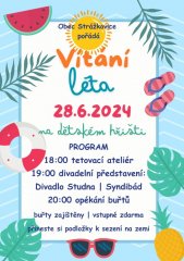 Obec Strážkovice - Vítání léta