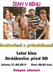 Venkovní promítání ve Strážkovicích - Ženy v běhu