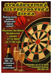 Oddíl Strážkovičtí šipkaři - Silvestrovský šipkařský turnaj 2025