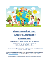 Mateřská škola Cvrček Strážkovice